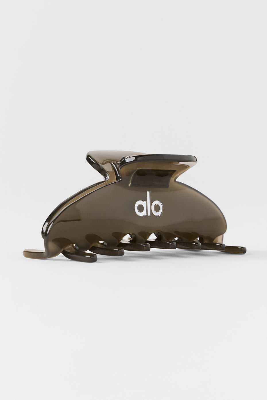 90's Claw Clip - Olive Tree Clear - Image 4