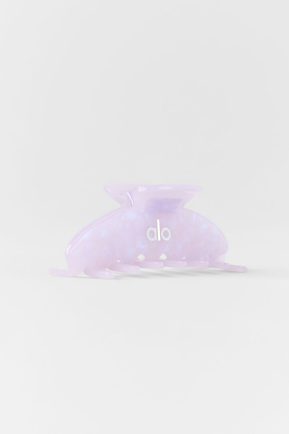 90's Claw Clip - Light Provence Blue Marble - Image 3