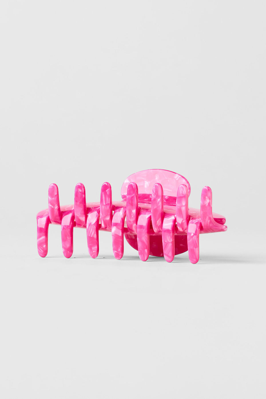 90's Claw Clip - Paradise Pink Shell - Image 4