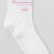White/Candy Heart Pink