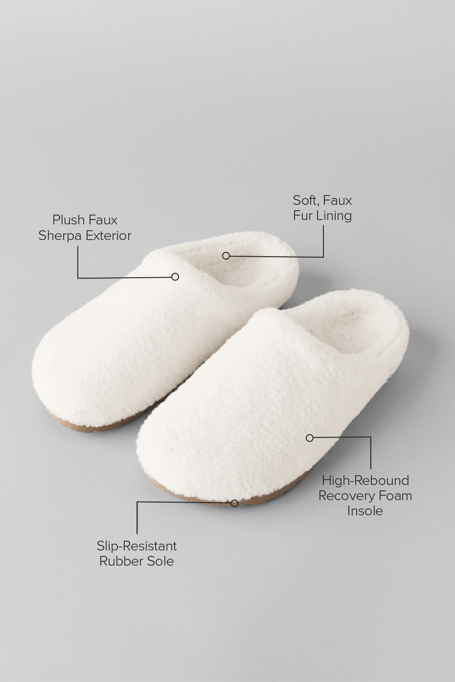 Sherpa Recovery Slipper - Ivory - Image 2