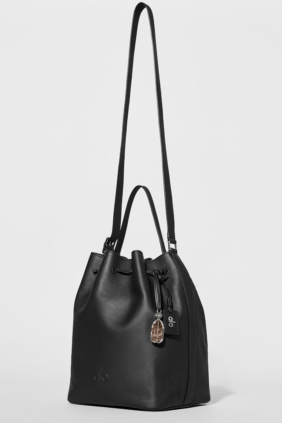 ALO Balance Bucket - Black Leather - Image 3