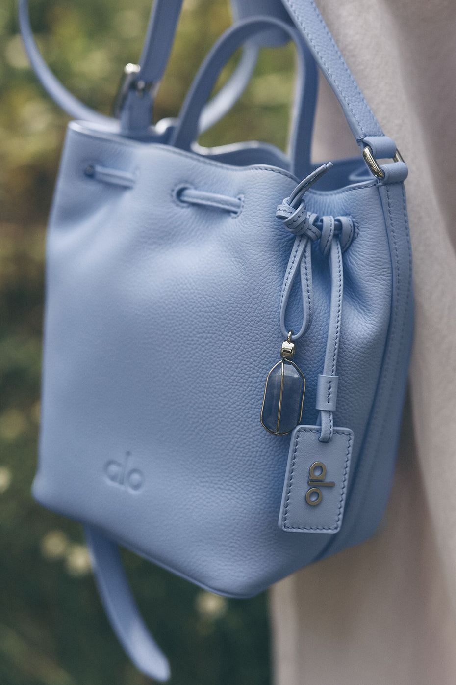 ALO Mini Balance - Light Provence Blue Leather