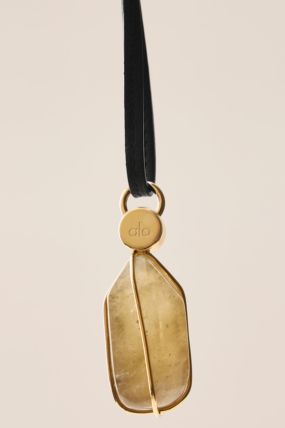 ALO Intention Crystal - Smoky Quartz/Gold - Image 3