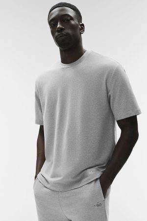 Double Take Short Sleeve - Athletic Heather Grey