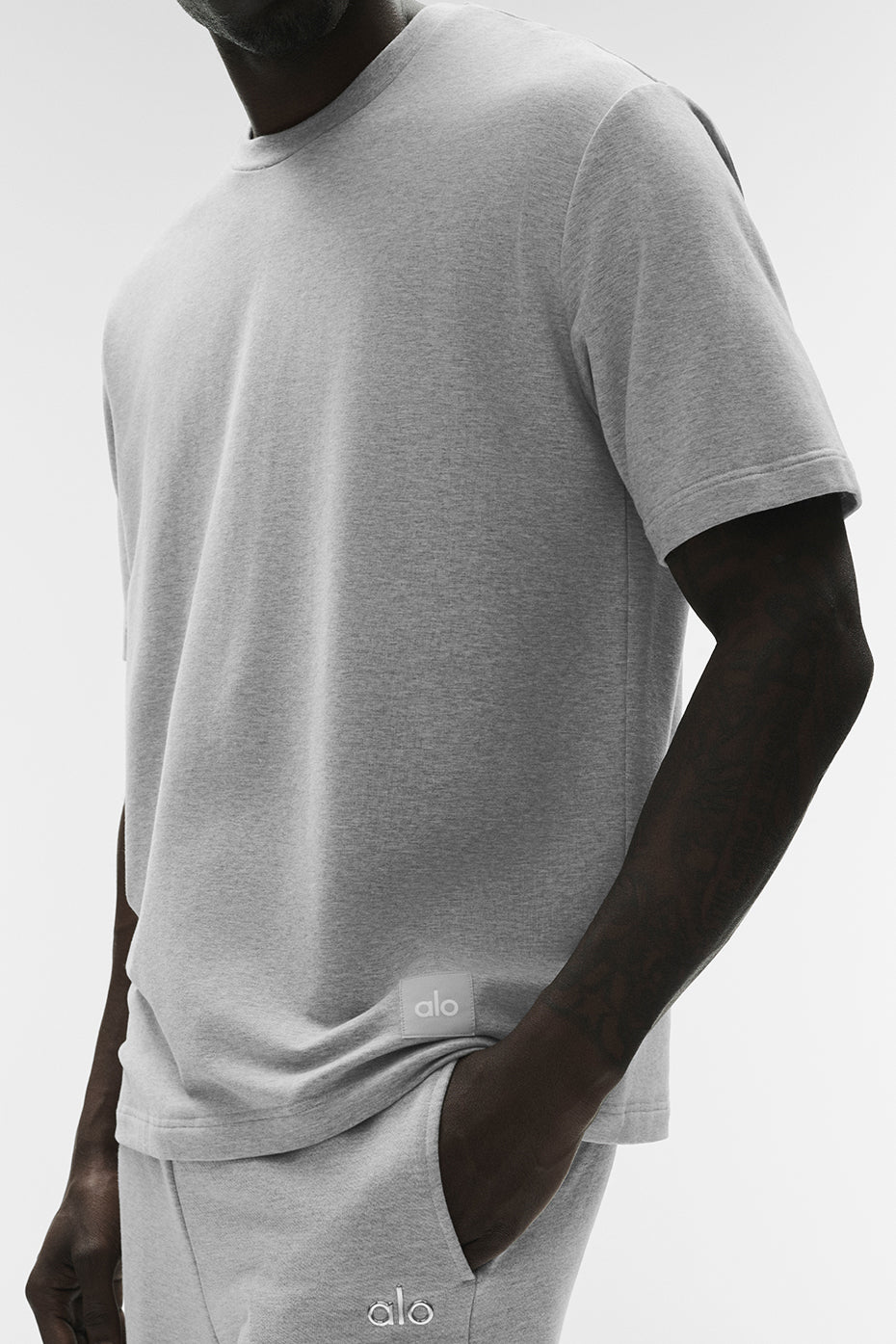 Double Take Short Sleeve - Athletic Heather Grey - Image 4