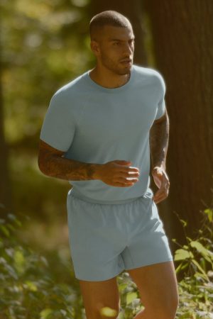 ALO Vapor Crewneck Short Sleeve - Desert Sage