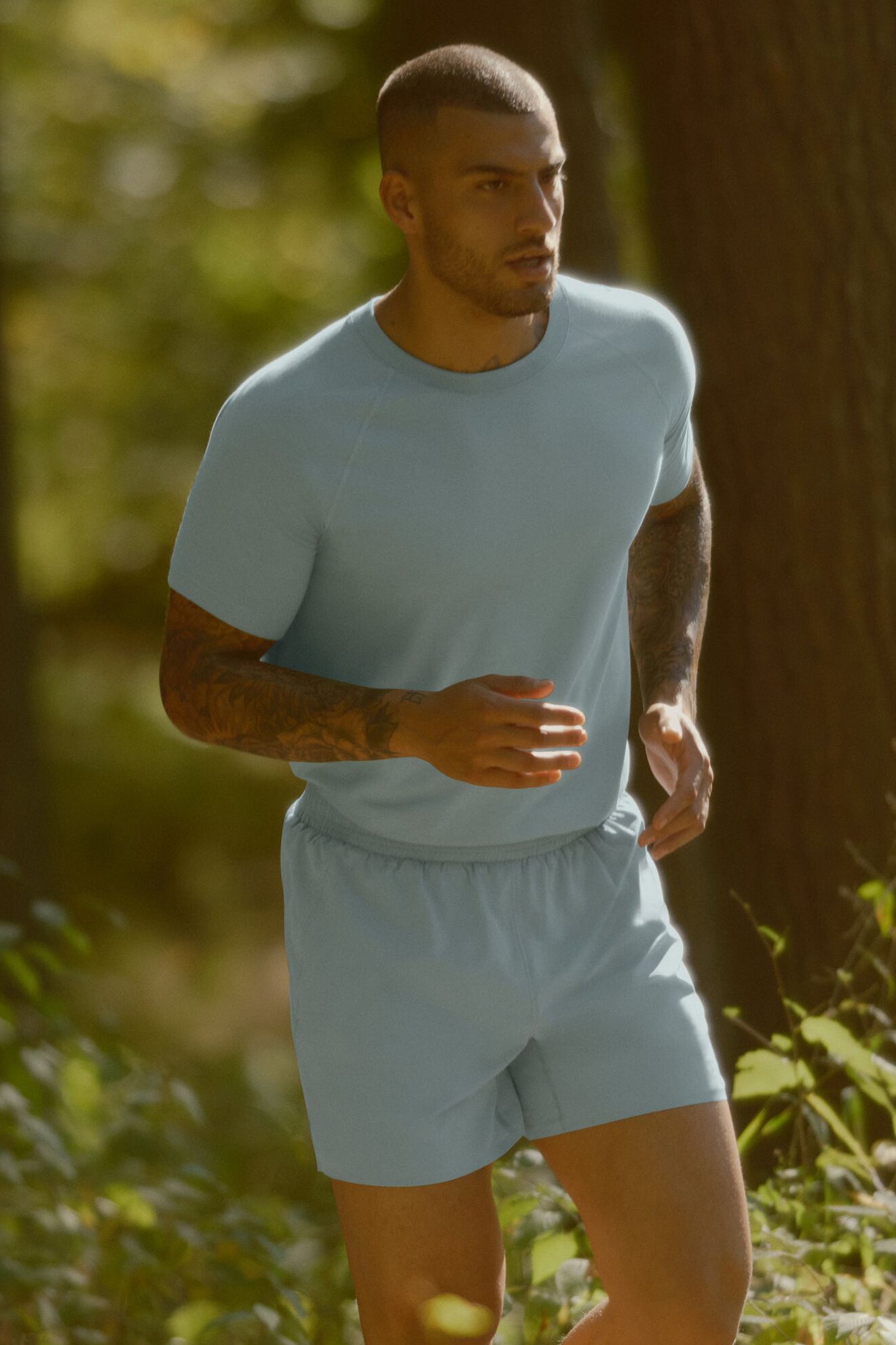 ALO Vapor Crewneck Short Sleeve - Desert Sage