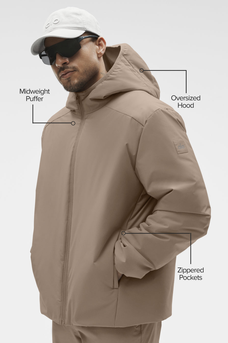 Elemental Full-Zip Jacket - Gravel - Image 2