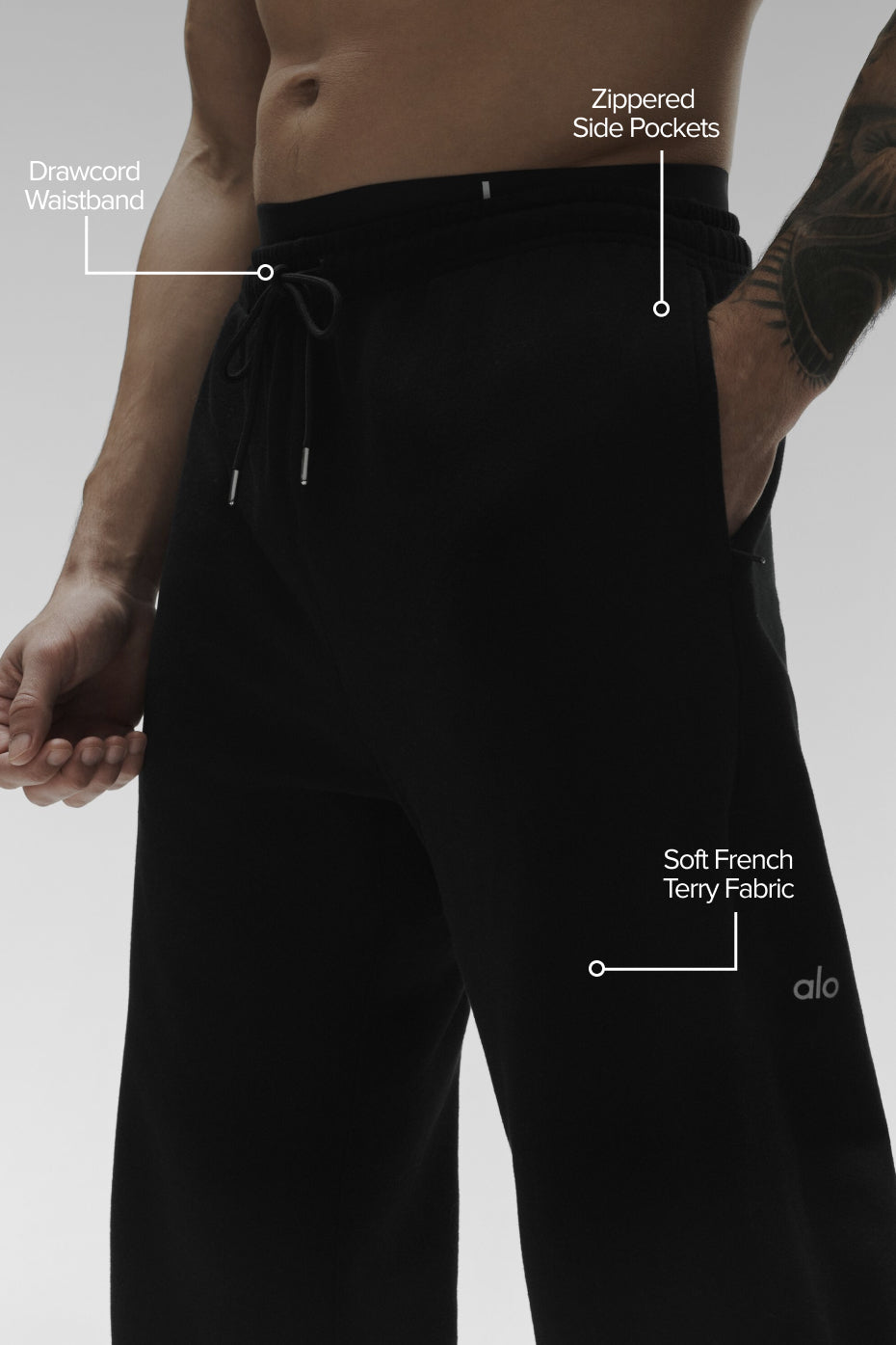 Chill Sweatpant - Black - Image 2