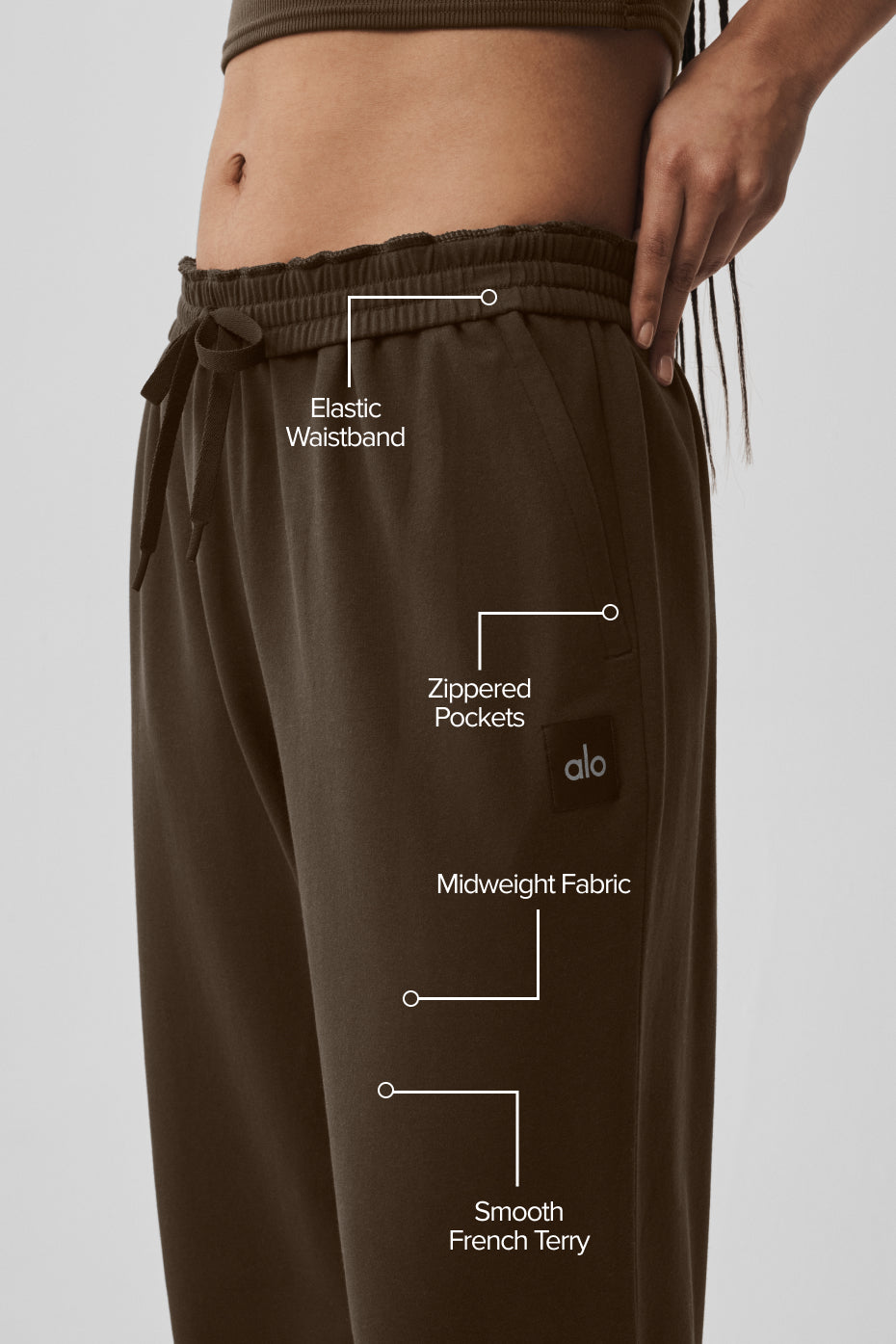 Double Take Straight Leg Pant - Espresso - Image 2
