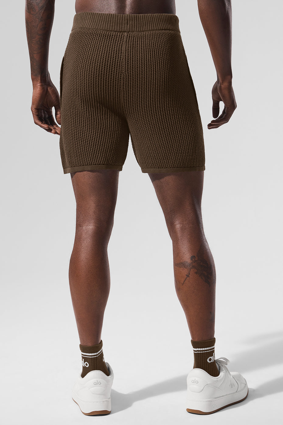 Open-Knit Short - Espresso - Image 3