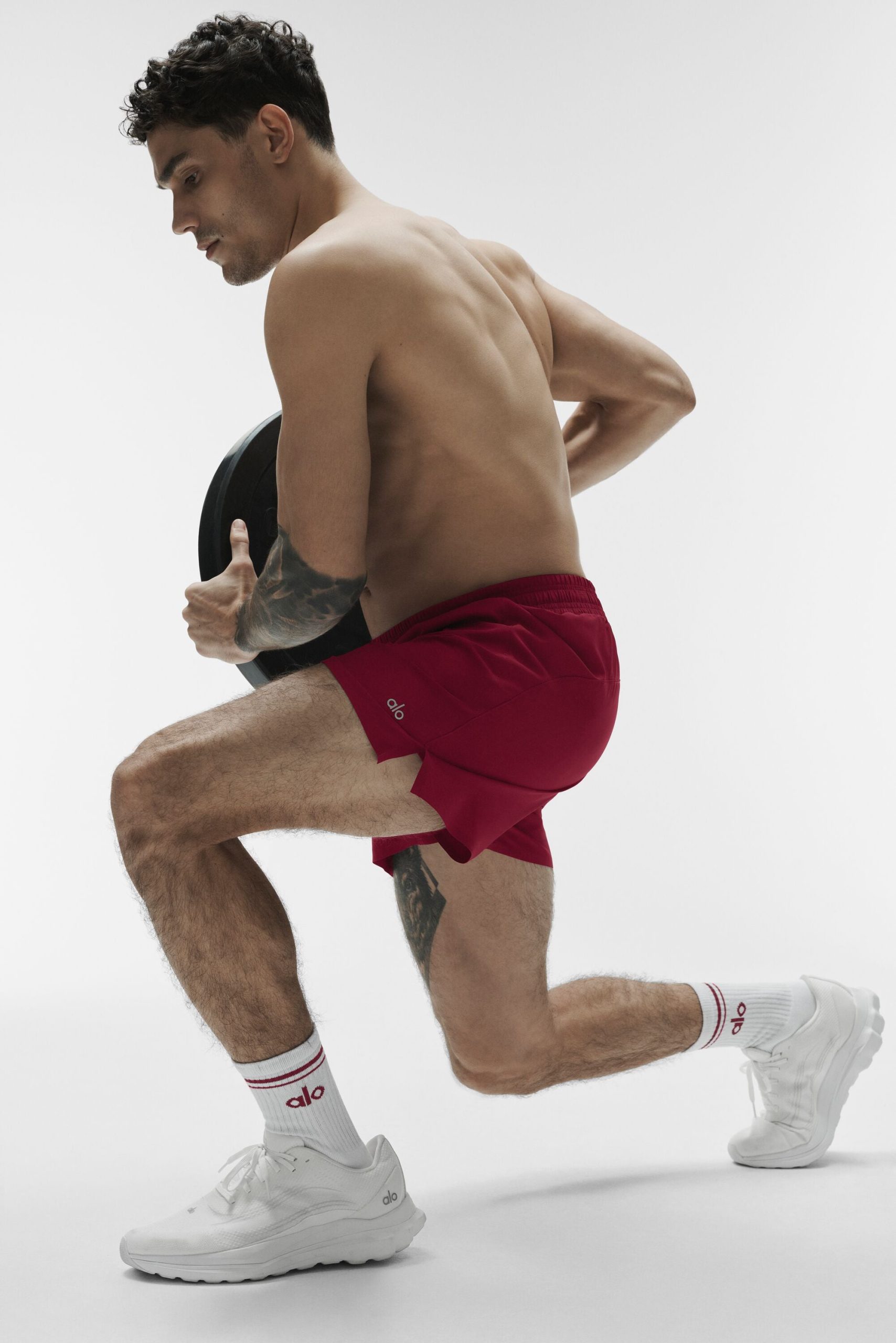 5 Adapt Running Short - Garnet - Image 5
