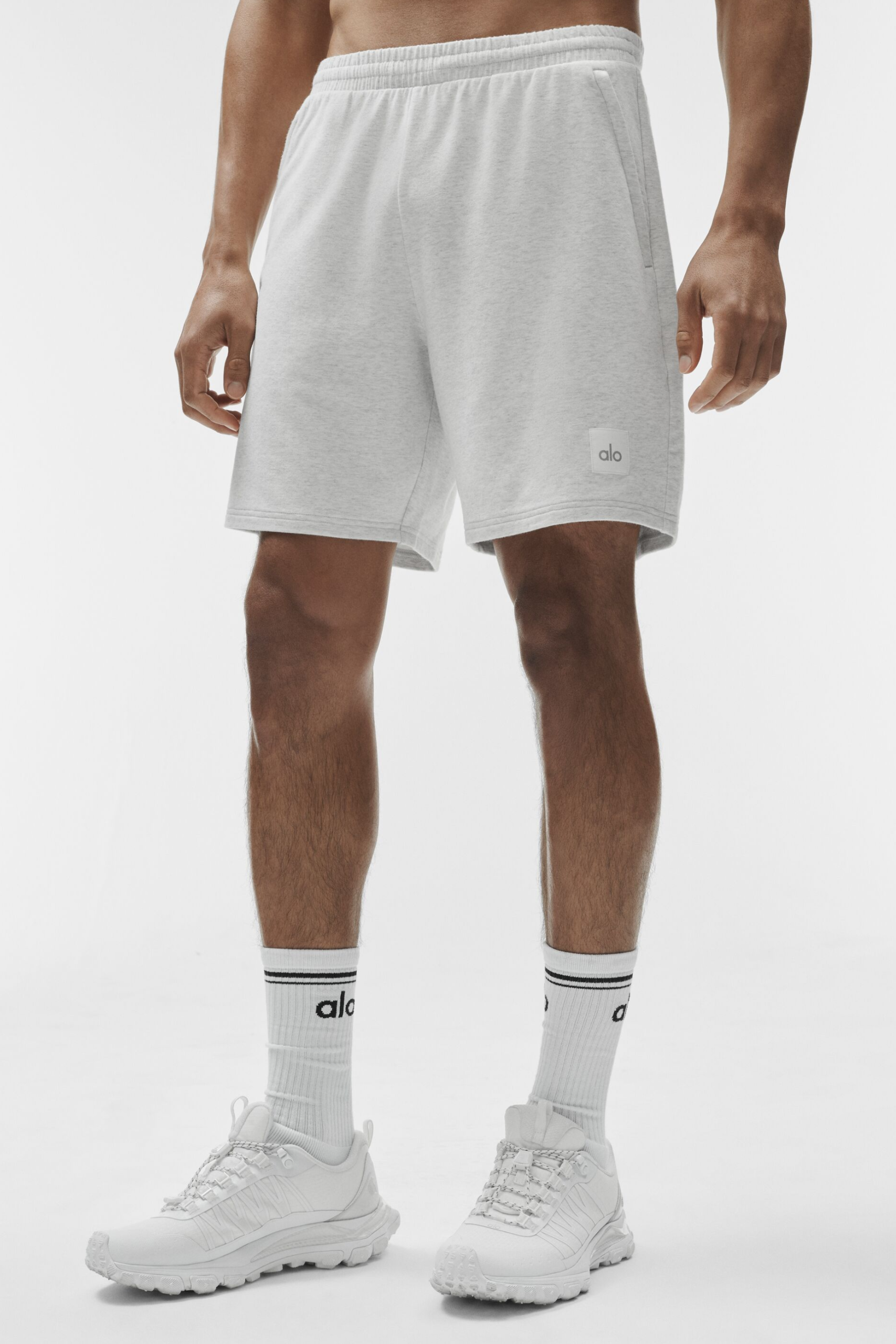 7 Double Take Short - White Heather