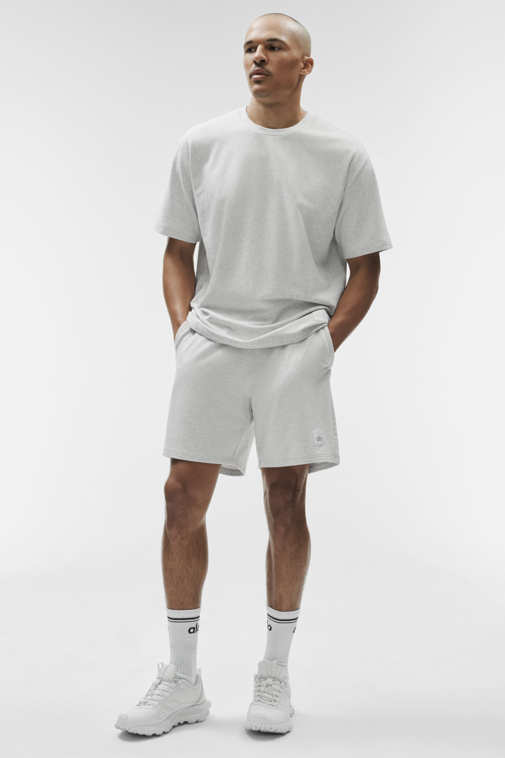 7 Double Take Short - White Heather - Image 4