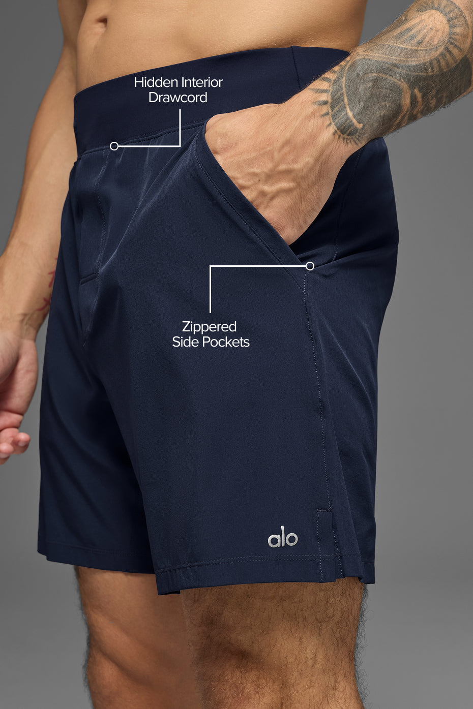 5 Repetition Short - Navy - Image 2