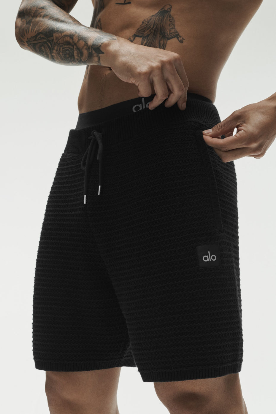 5 Shift Knit Short - Black - Image 3