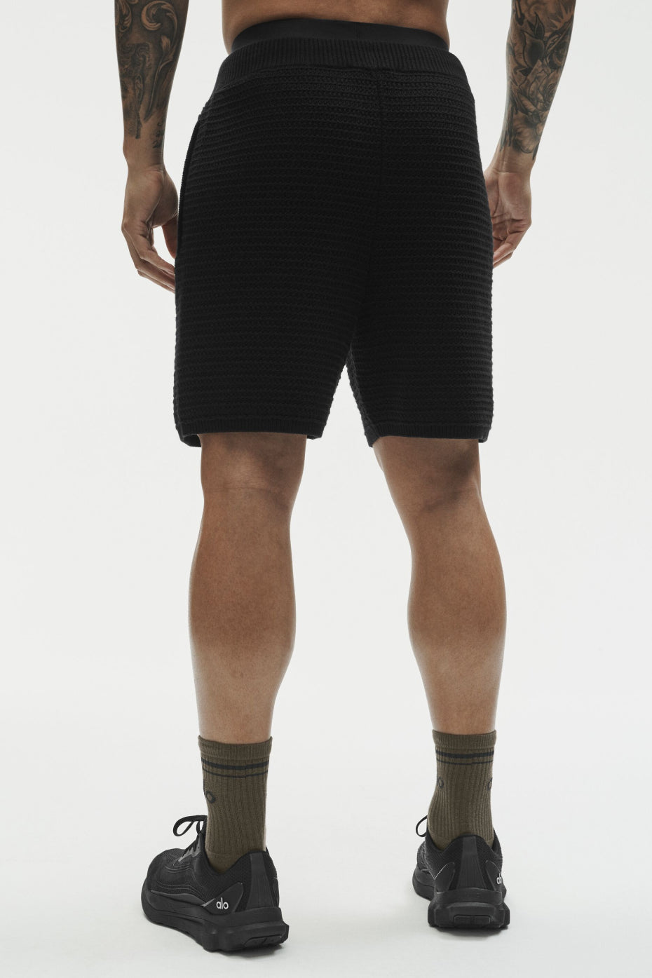 5 Shift Knit Short - Black - Image 4