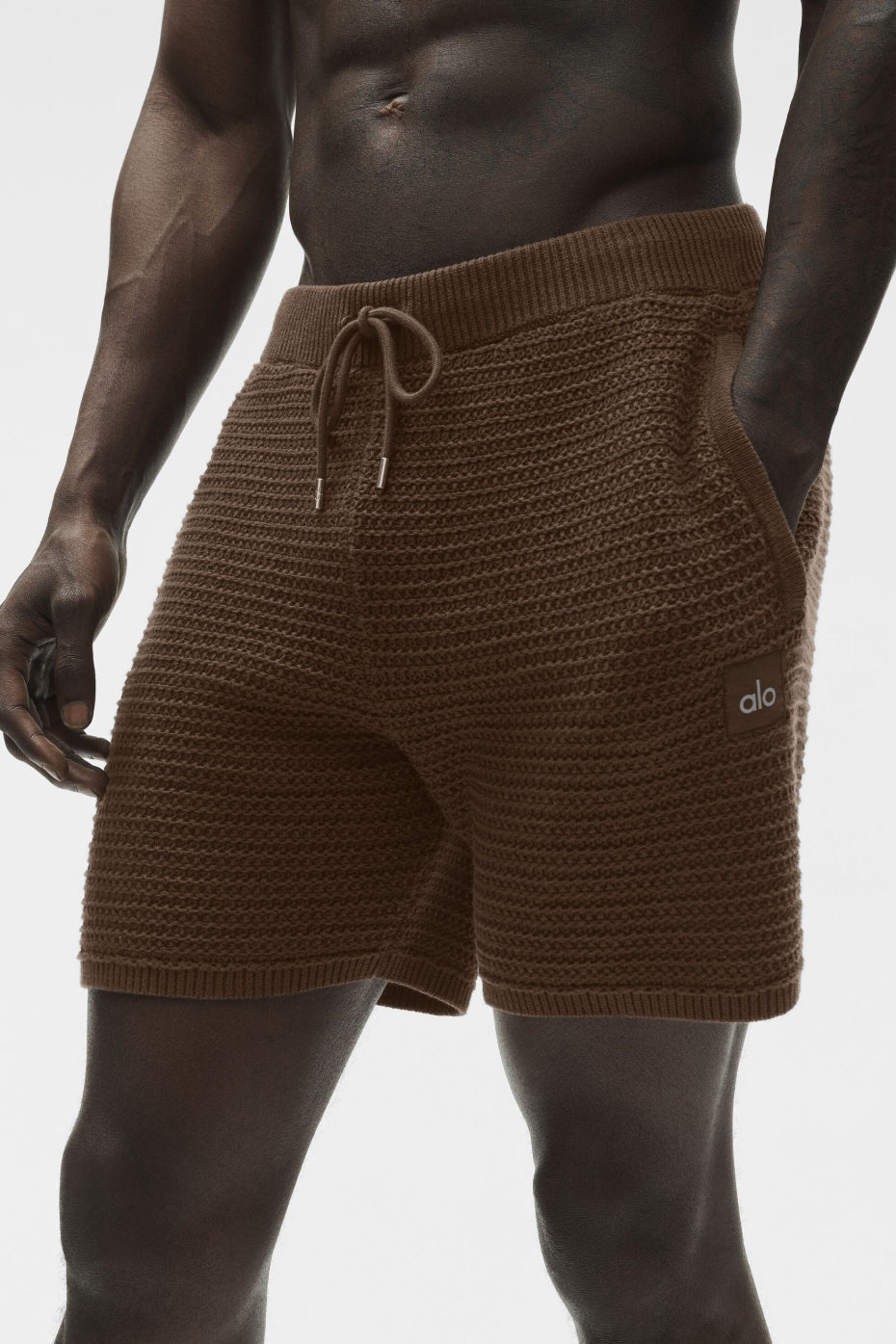 5 Shift Knit Short - Espresso - Image 5