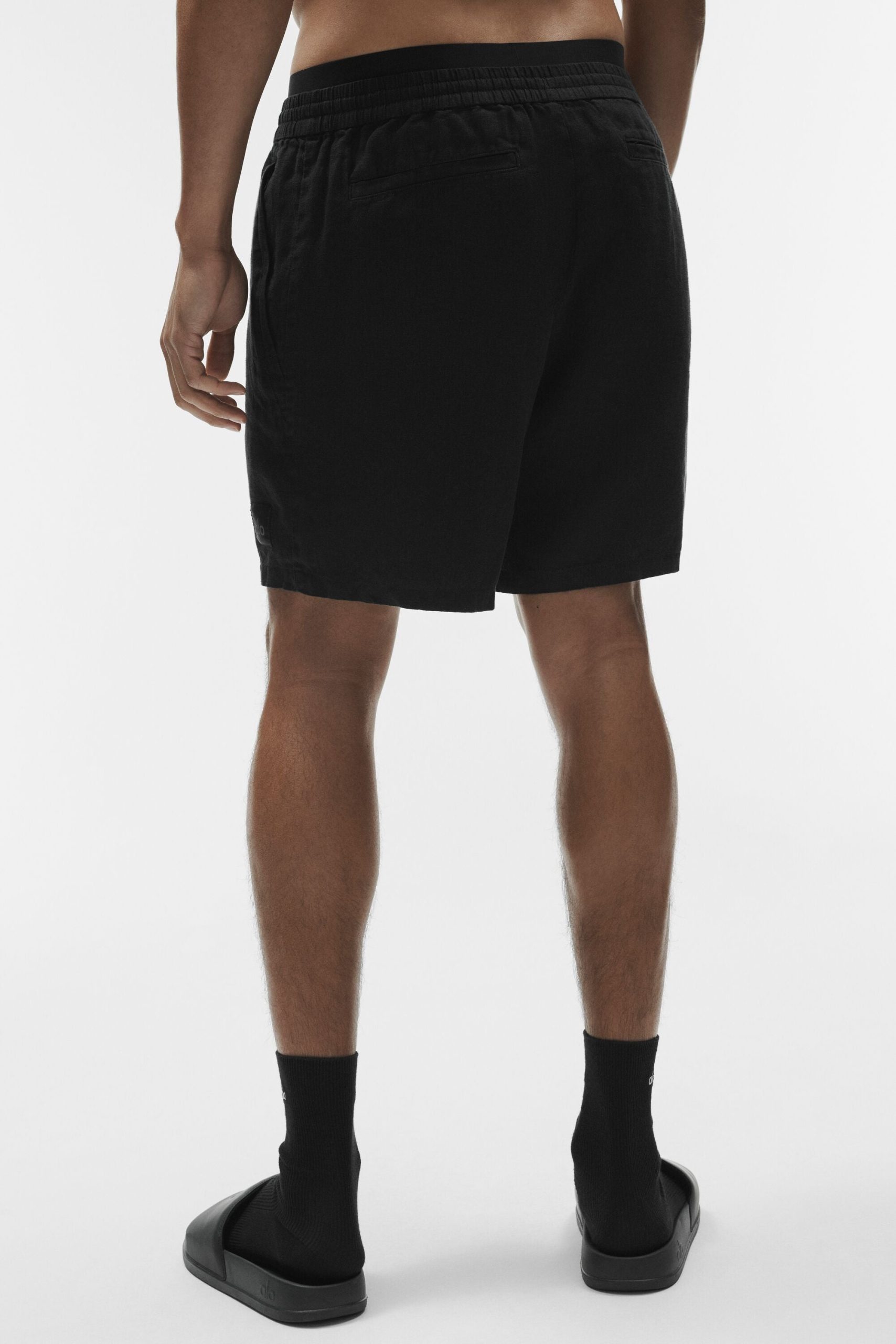 7 Linen Days Short - Black - Image 3