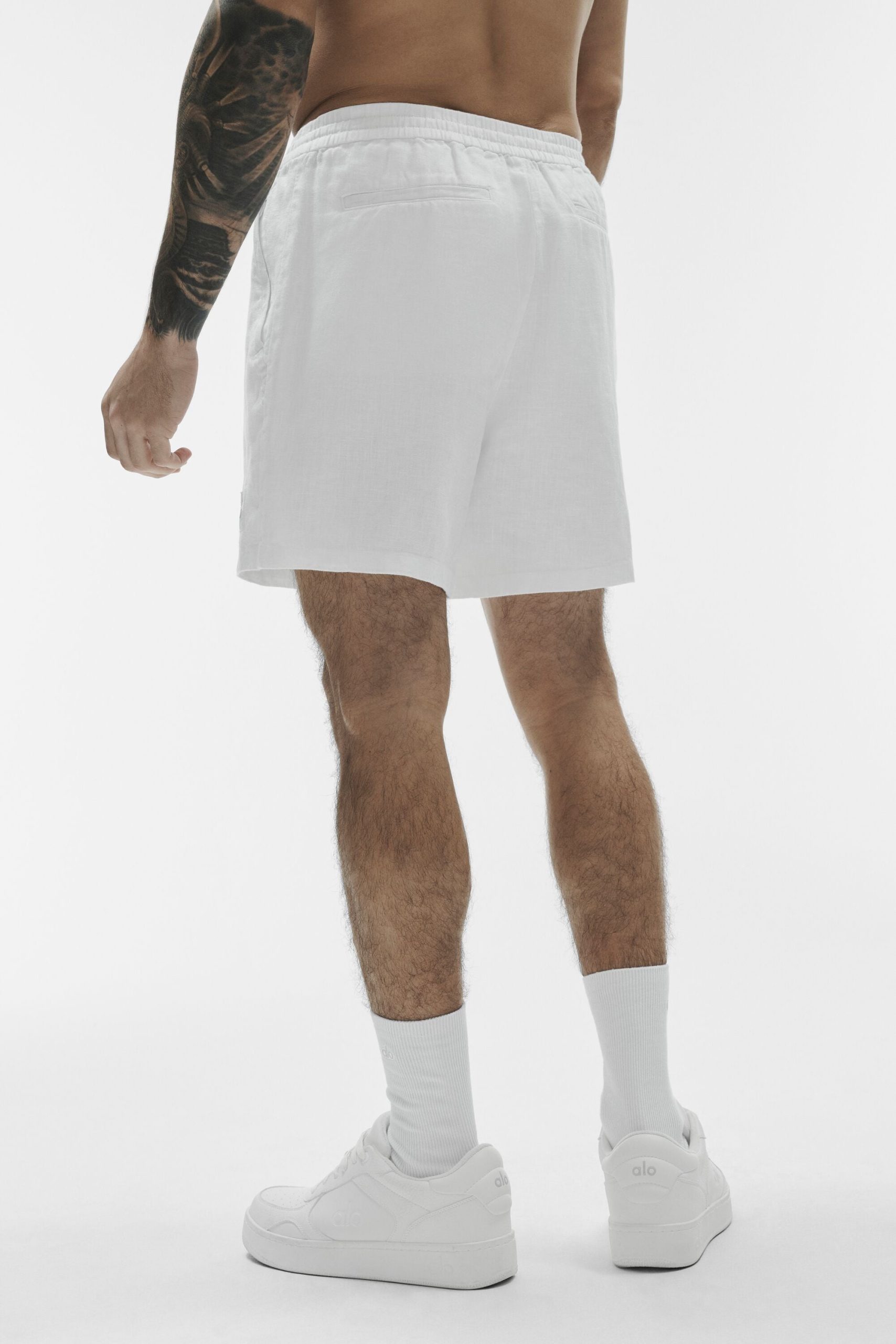 7 Linen Days Short - White - Image 3