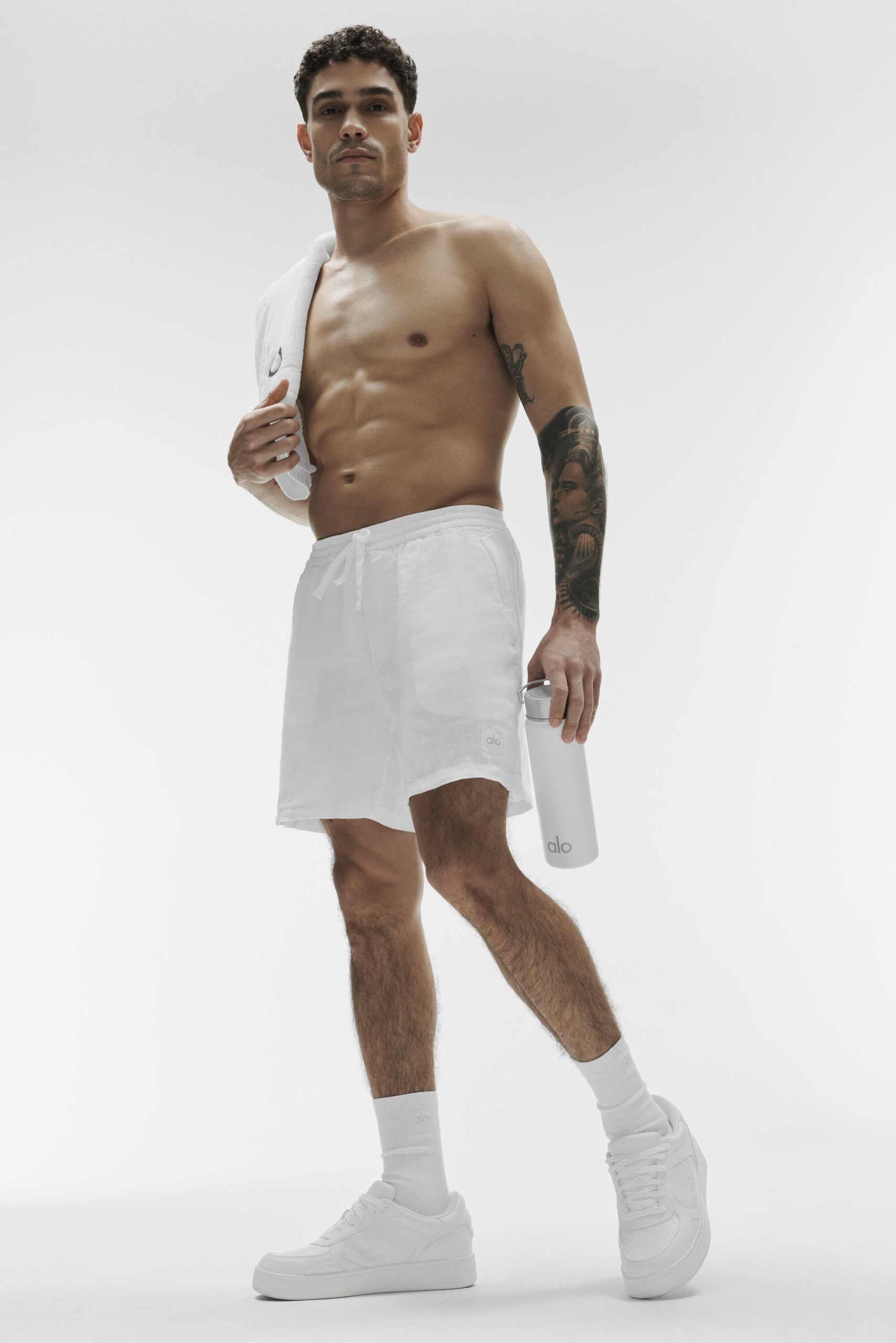 7 Linen Days Short - White - Image 4