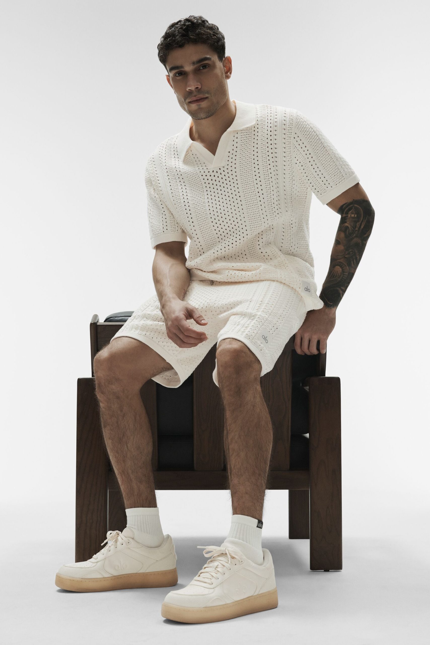 7 Coastline Knit Short - Ivory - Image 5