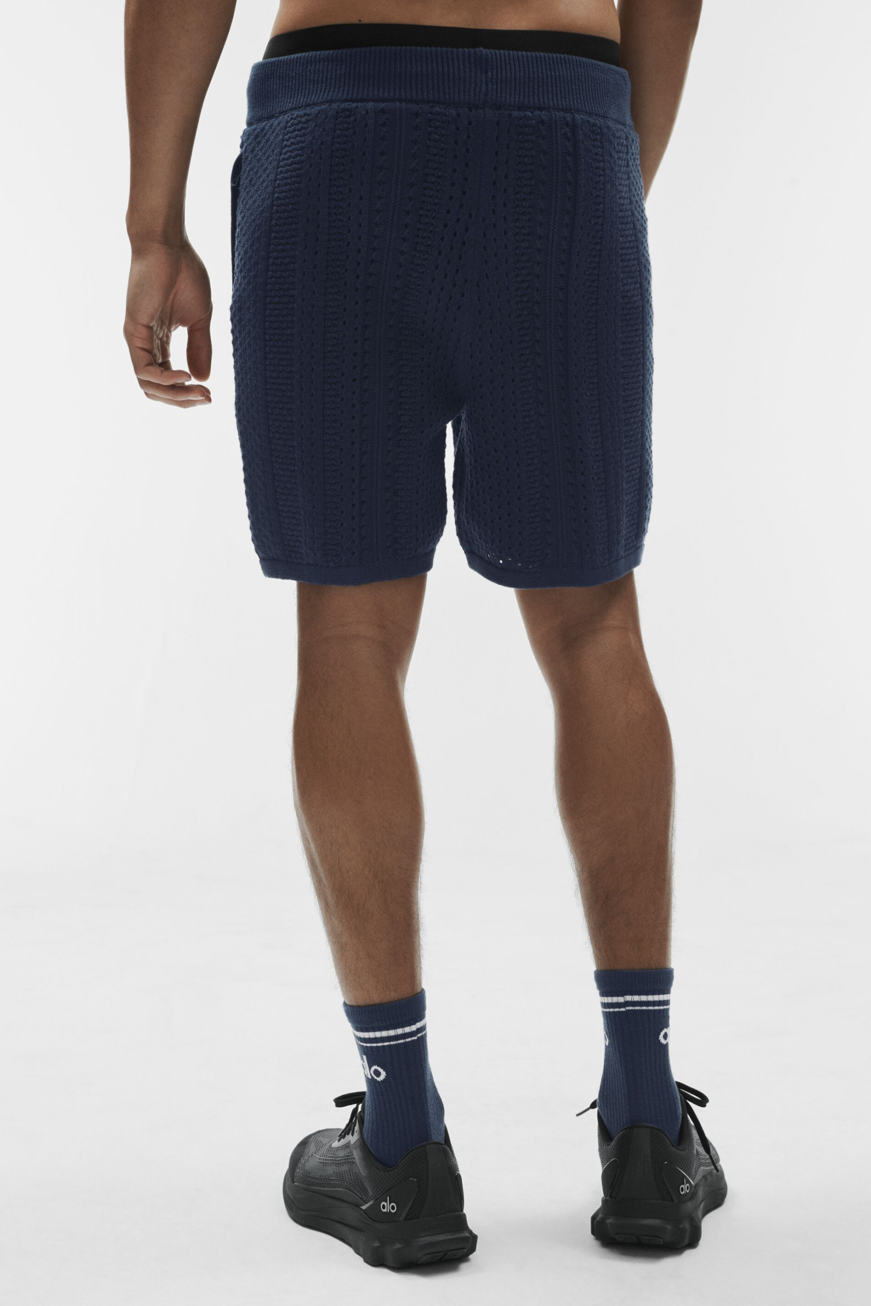 7 Coastline Knit Short - Navy - Image 4