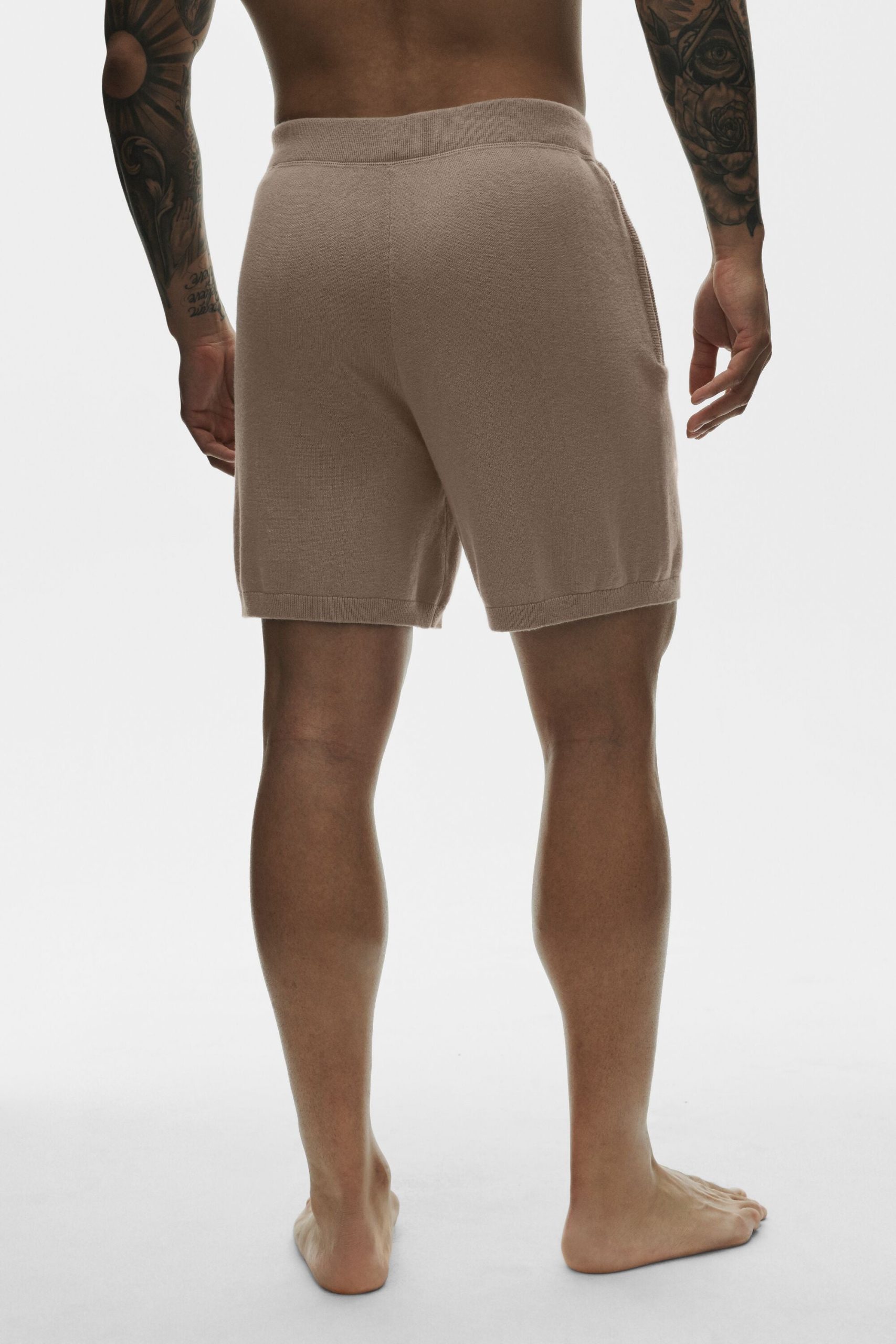 7 Cotton Cashmere Ever Soft Short - Gravel - Image 4