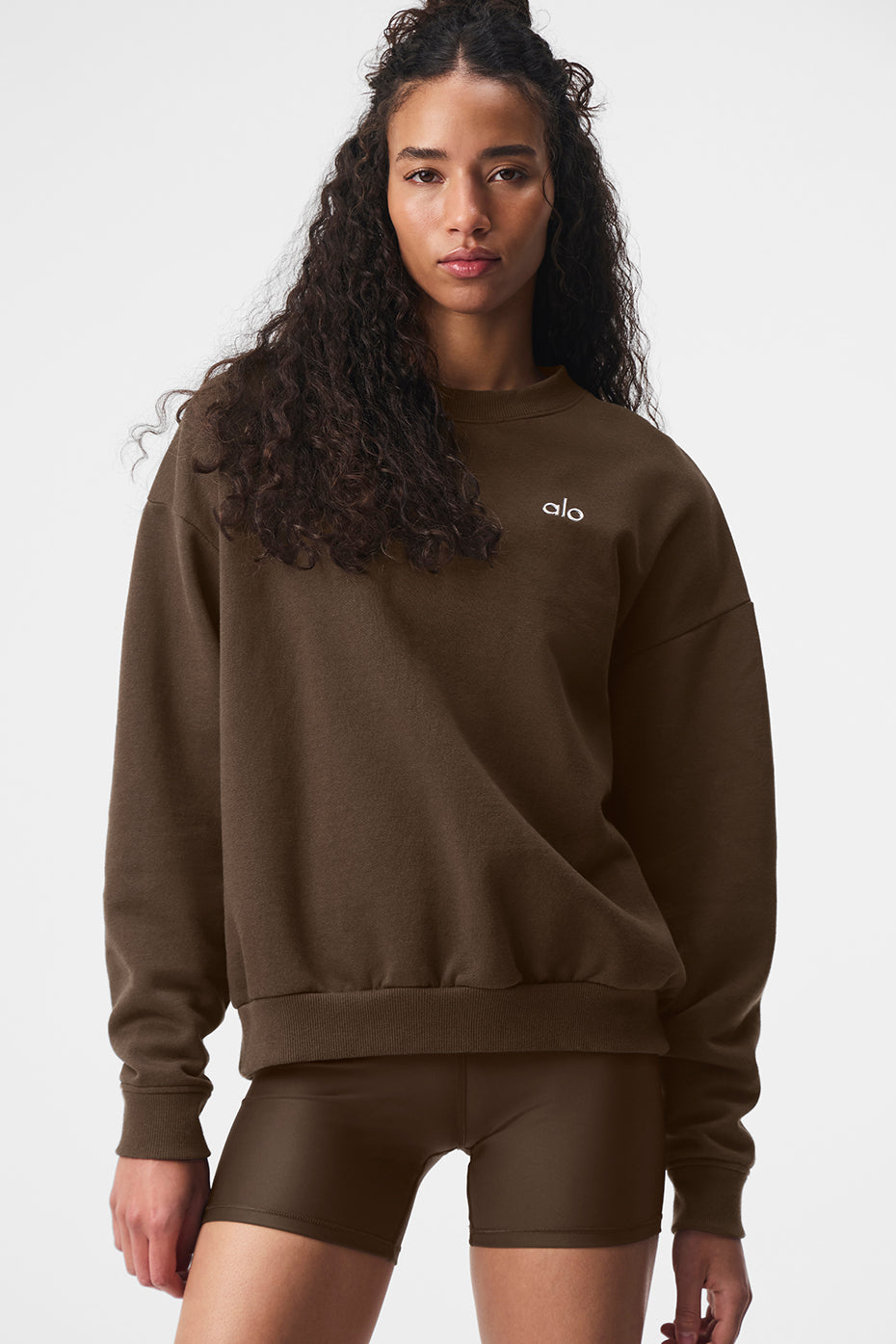 Accolade Crew Neck Pullover - Espresso - Image 3