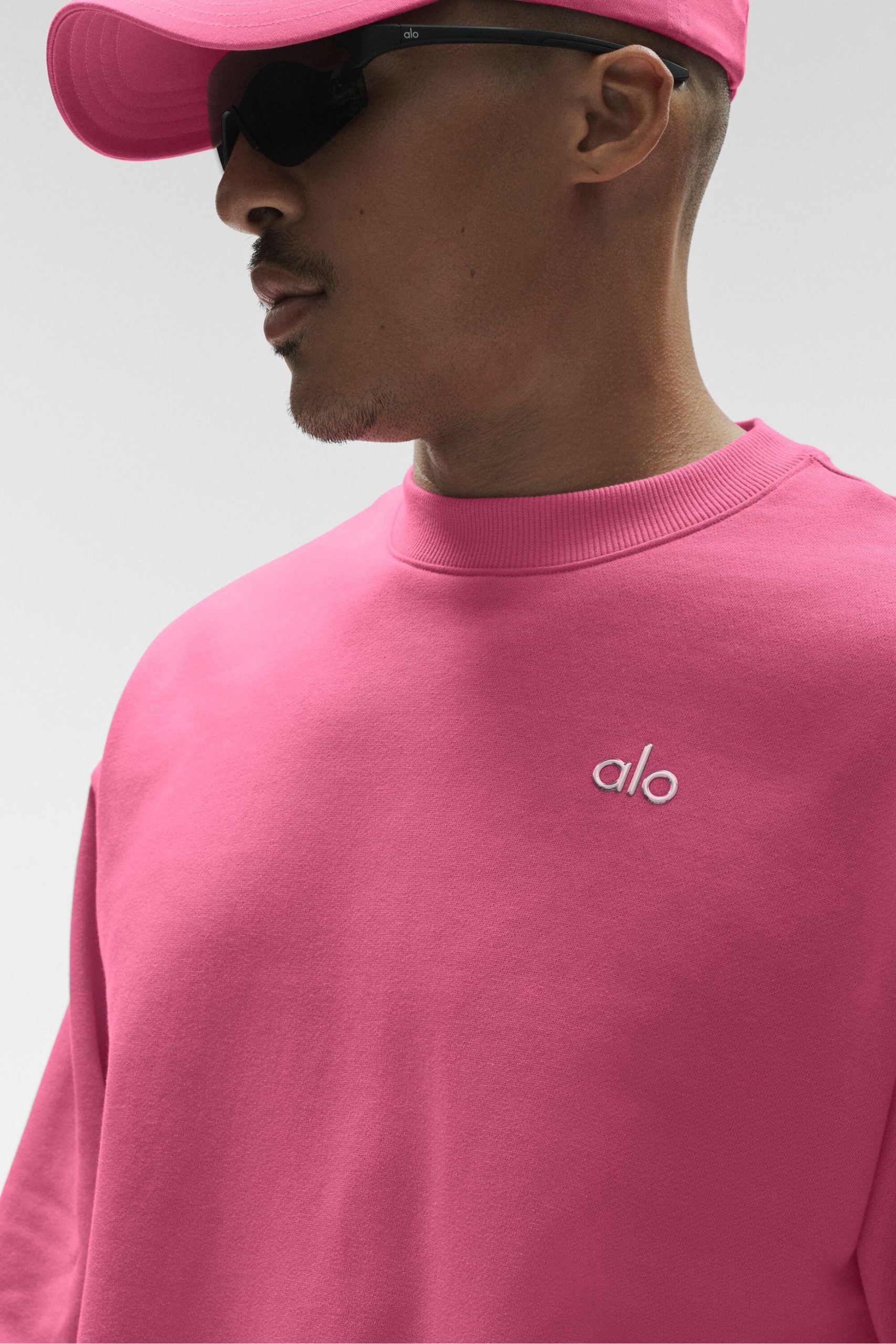 Accolade Crew Neck Pullover - Paradise Pink - Image 3