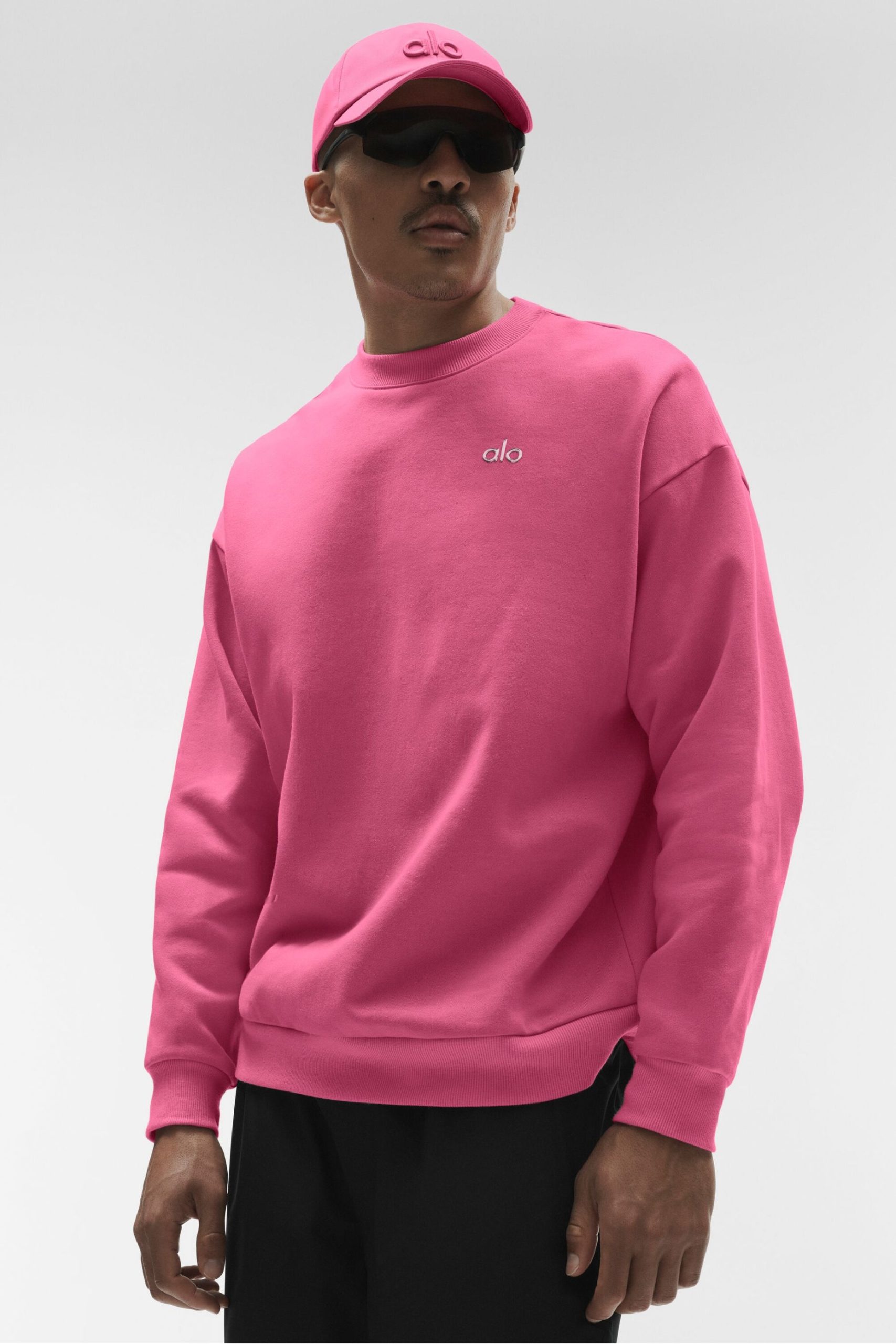 Accolade Crew Neck Pullover - Paradise Pink
