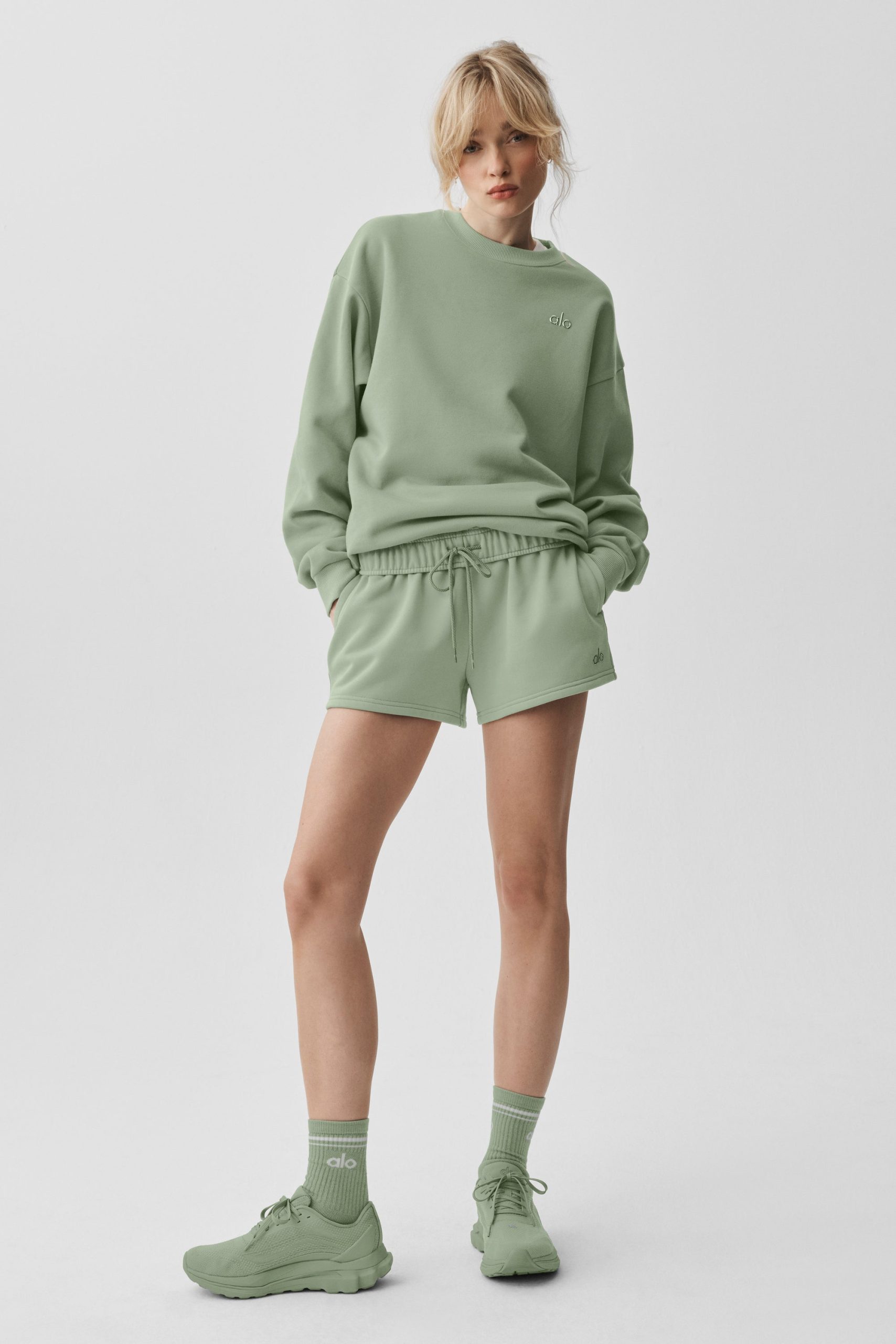 Accolade Crew Neck Pullover - Dune Grass - Image 5