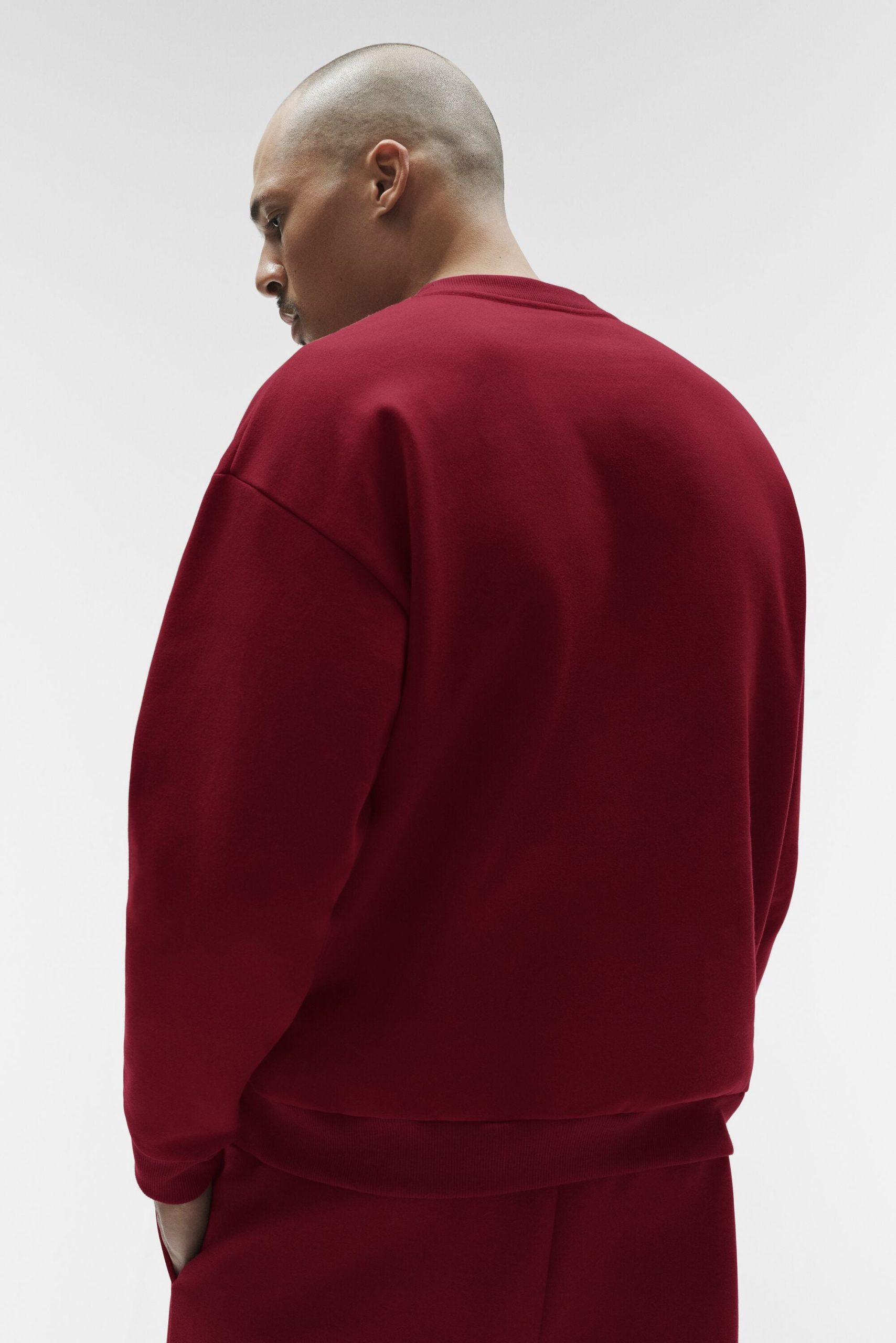 Accolade Crew Neck Pullover - Summer Romance Red - Image 2