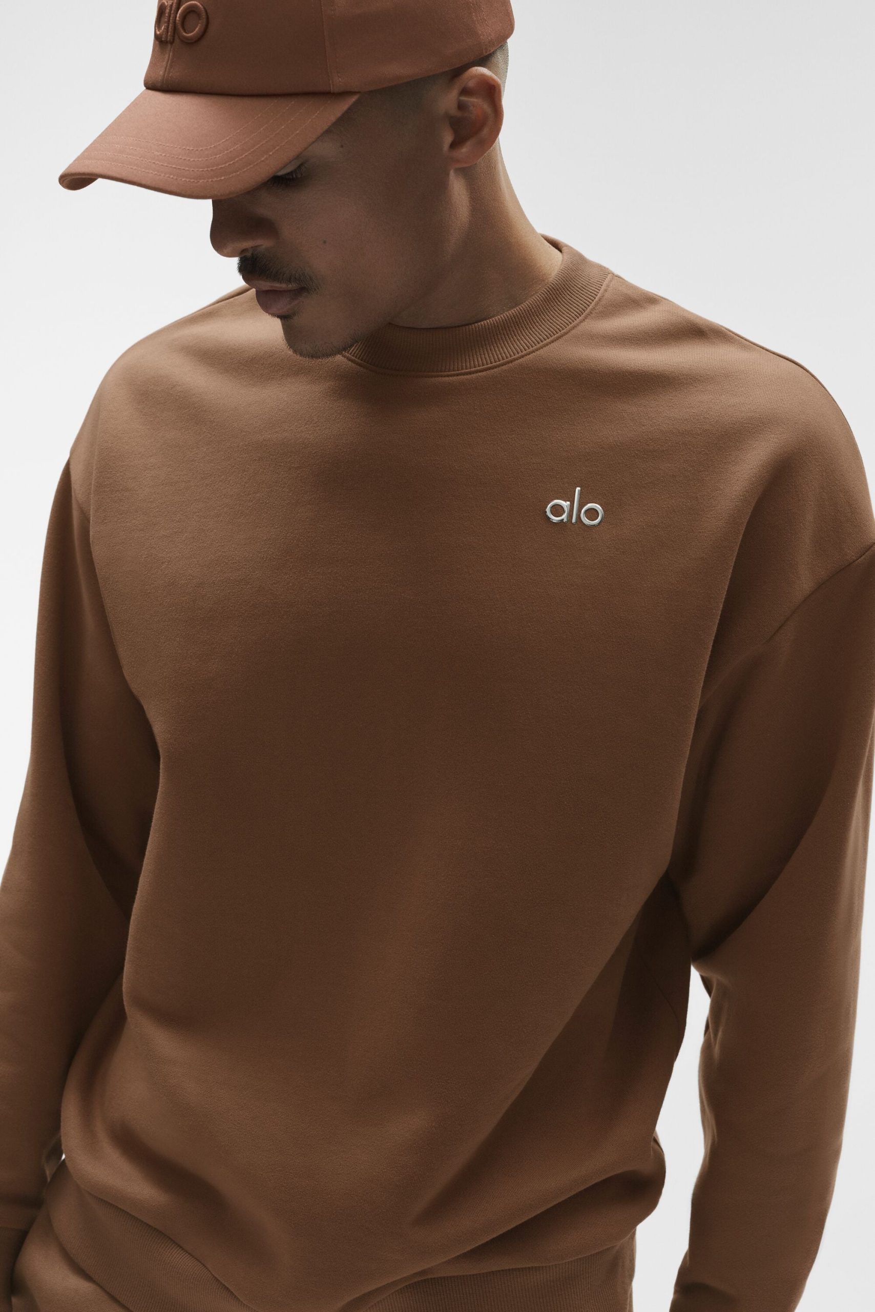 Accolade Crew Neck Pullover - Sun Kissed Brown - Image 3