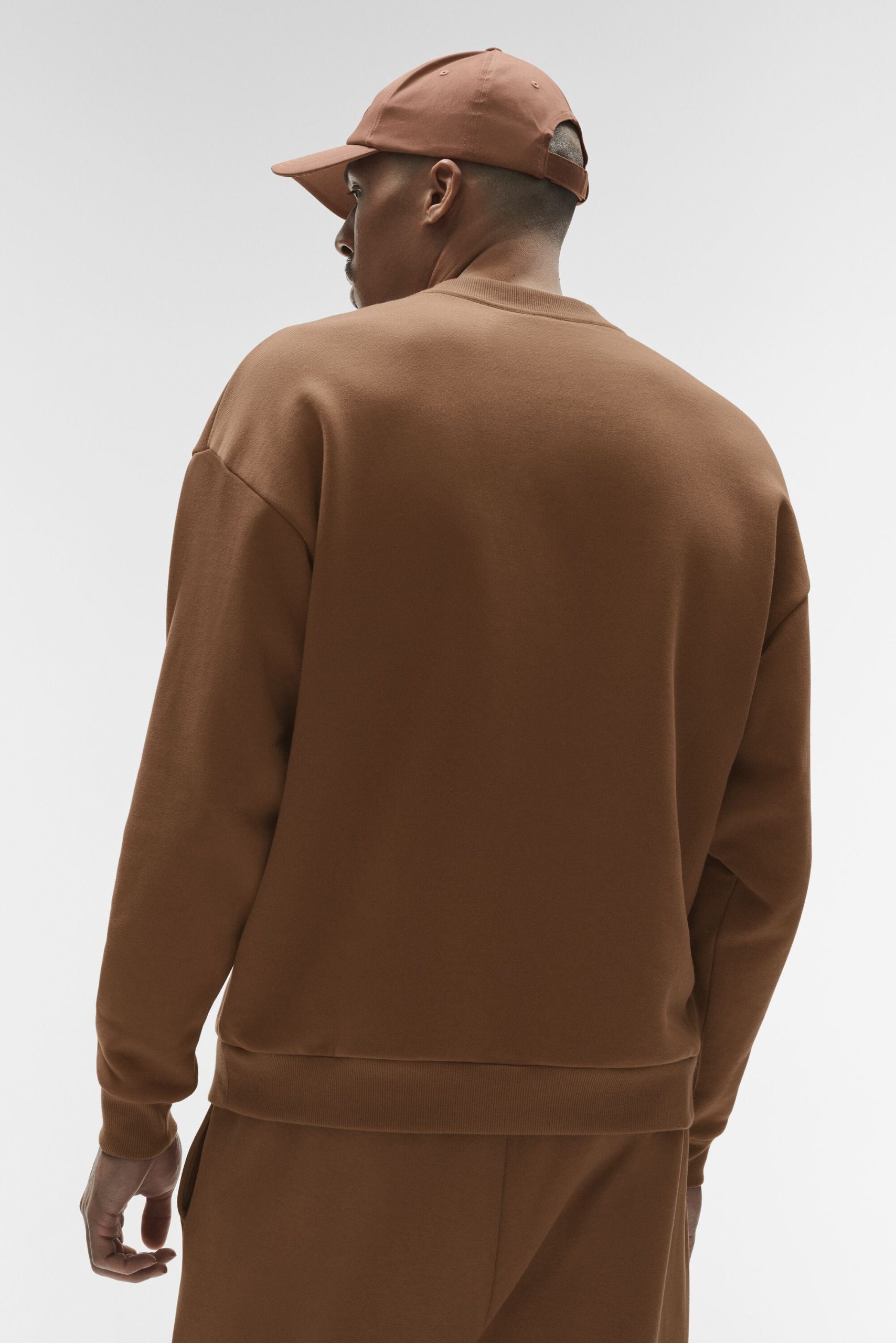 Accolade Crew Neck Pullover - Sun Kissed Brown - Image 2