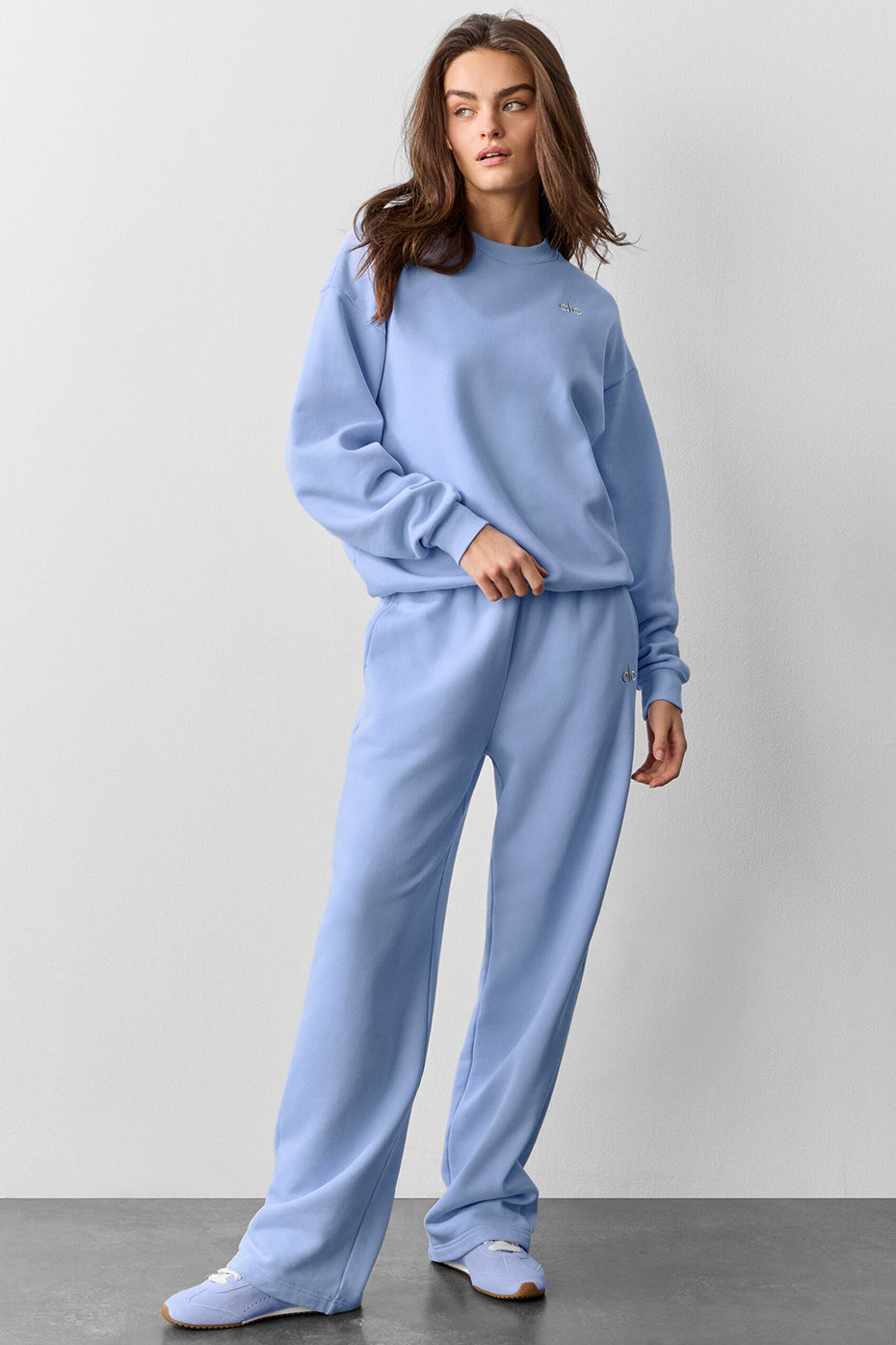 Accolade Crew Neck Pullover - Light Provence Blue - Image 5