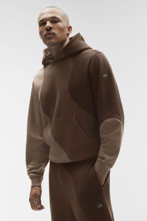 Make Waves Hoodie - Espresso Tonal