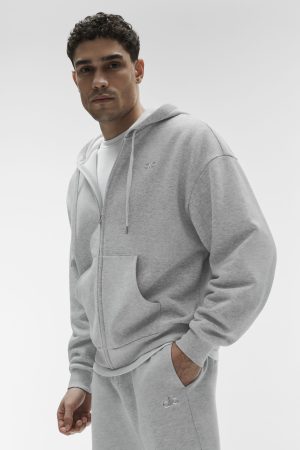 Accolade Full Zip Hoodie - Athletic Heather Grey