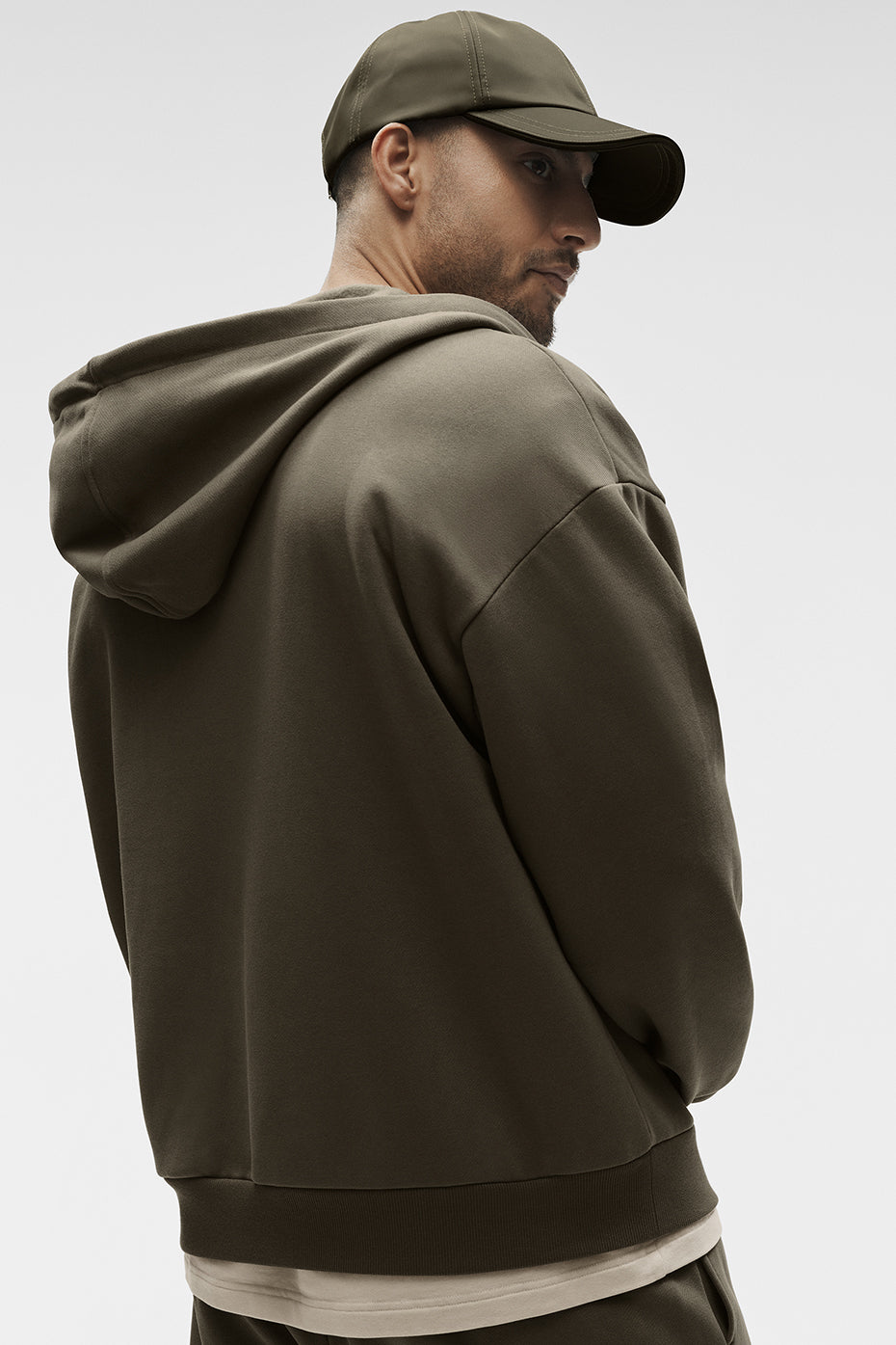 Accolade Full Zip Hoodie - Olive Tree - Image 2