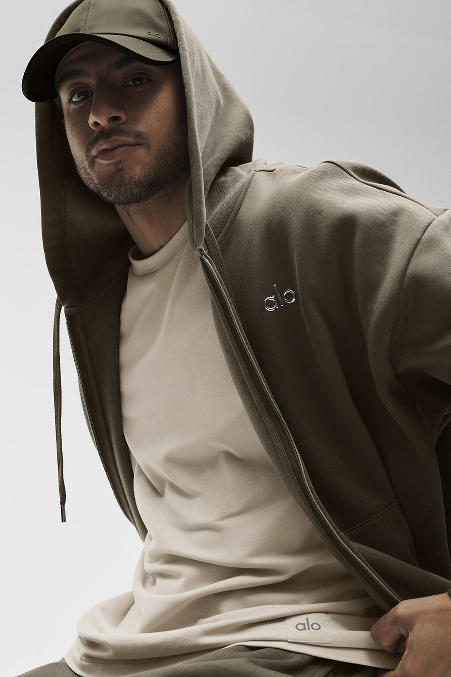 Accolade Full Zip Hoodie - Olive Tree - Image 3