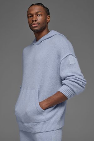 Wool Cashmere New Class Hoodie - Winter Frost