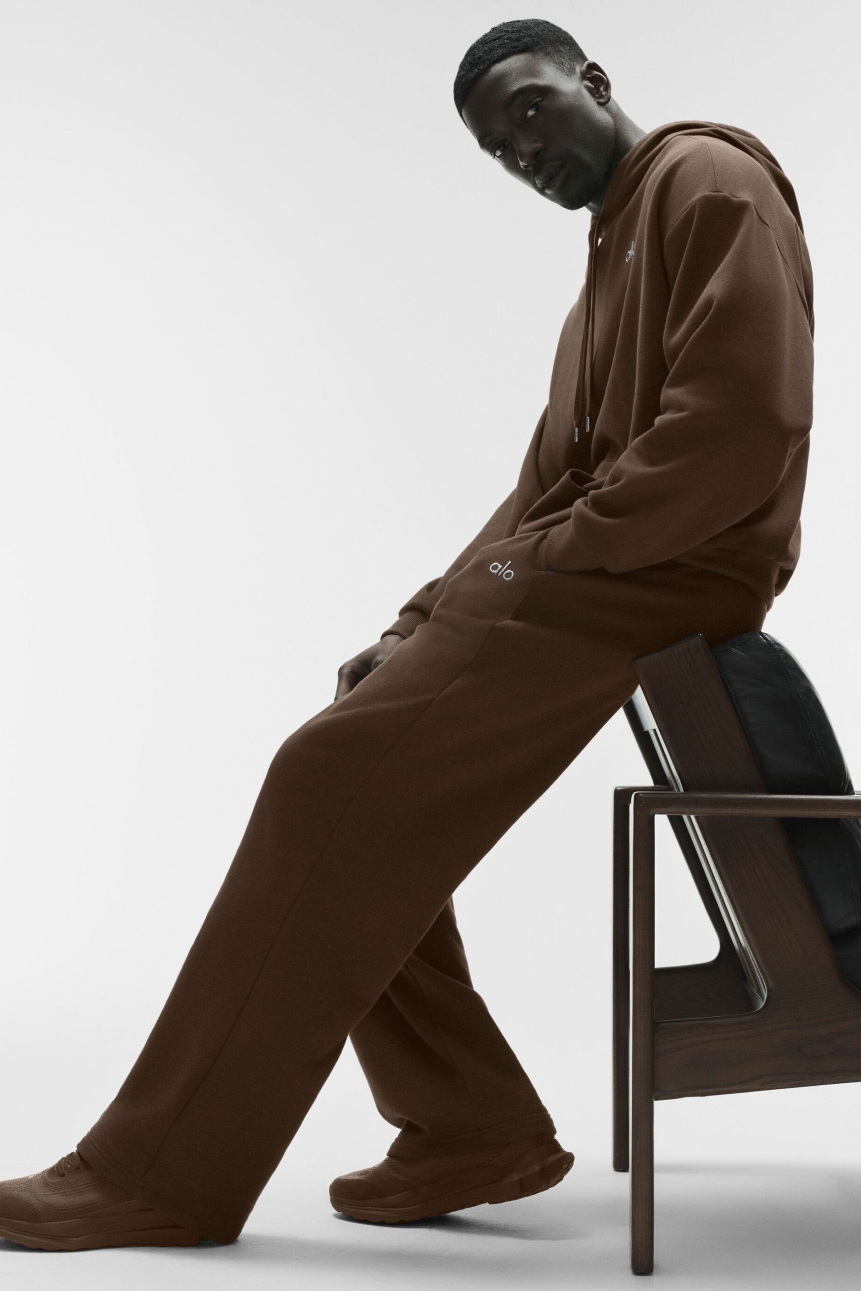 Accolade Straight Leg Sweatpant - Espresso - Image 5