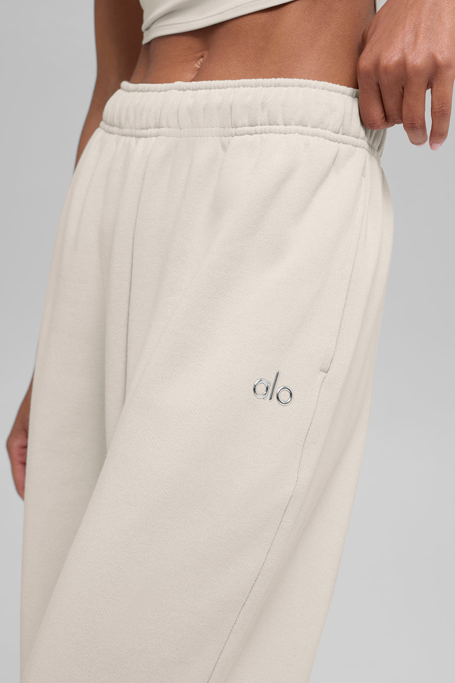 Accolade Straight Leg Sweatpant - Bone - Image 2