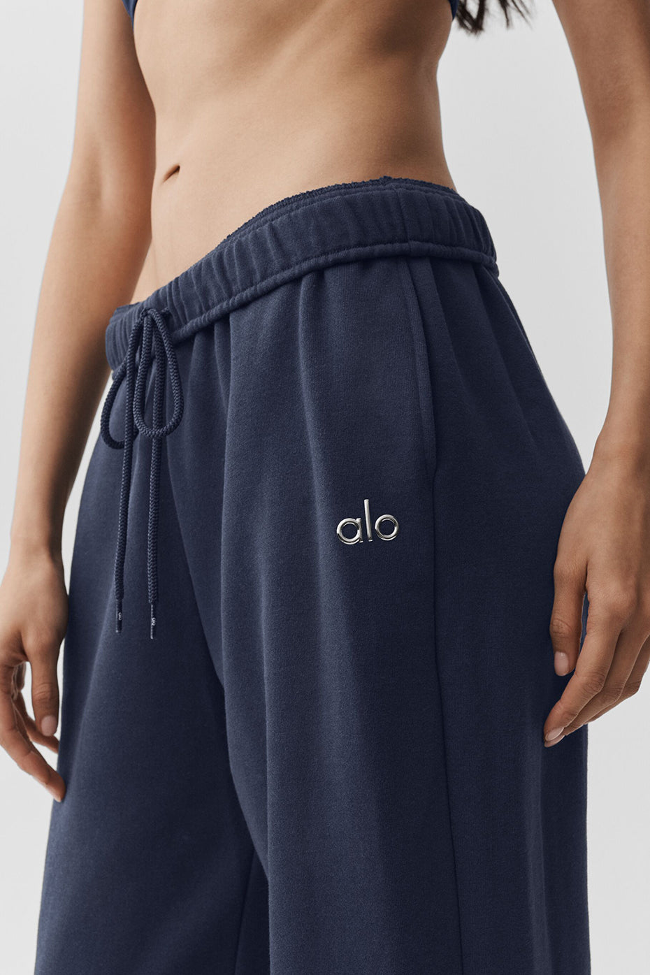 Accolade Straight Leg Sweatpant - Navy - Image 3