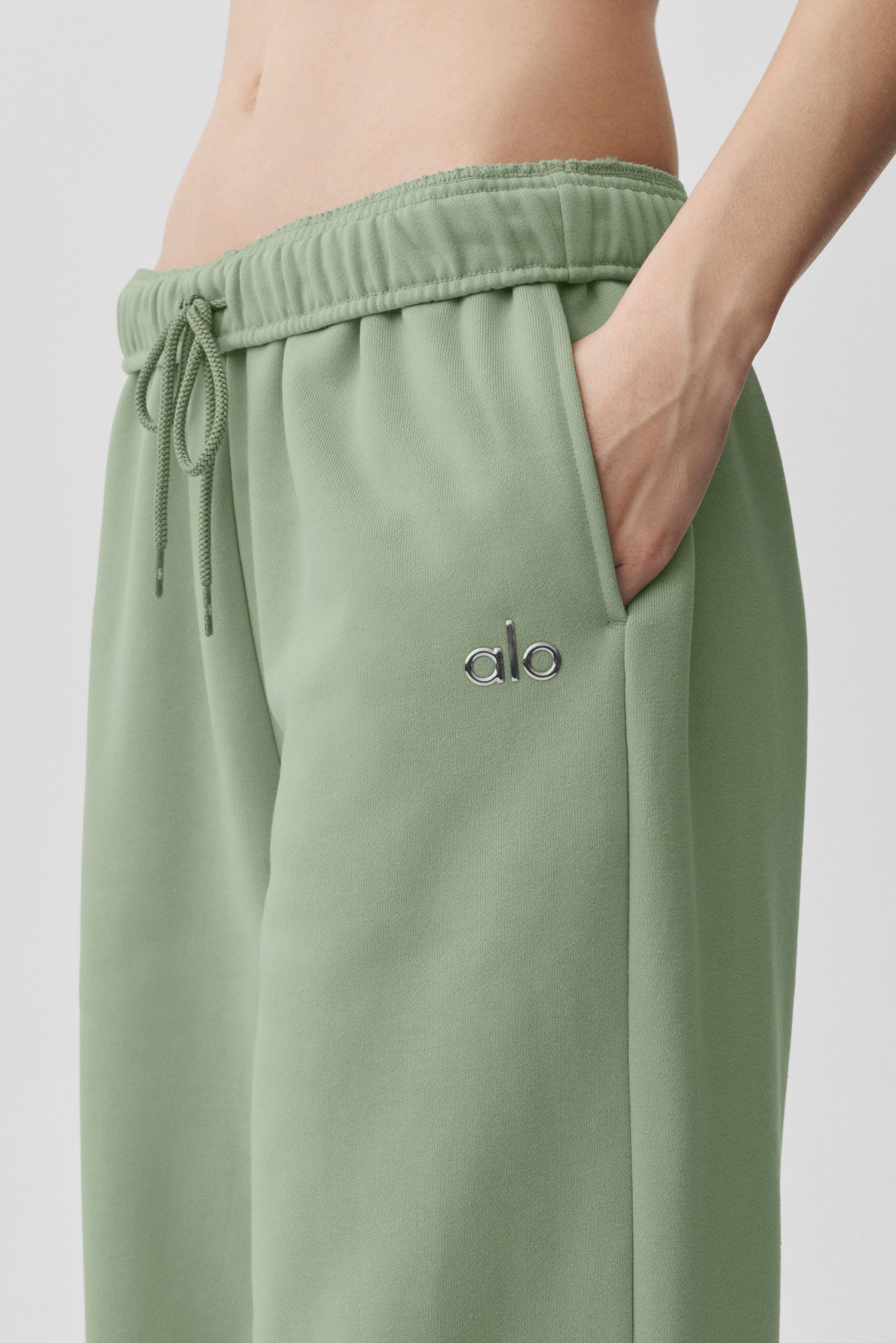 Accolade Straight Leg Sweatpant - Dune Grass - Image 3