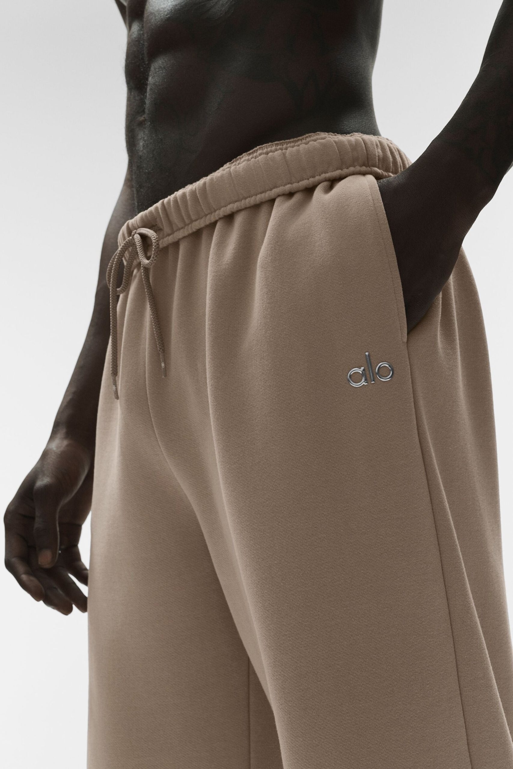 Accolade Straight Leg Sweatpant - Gravel - Image 3