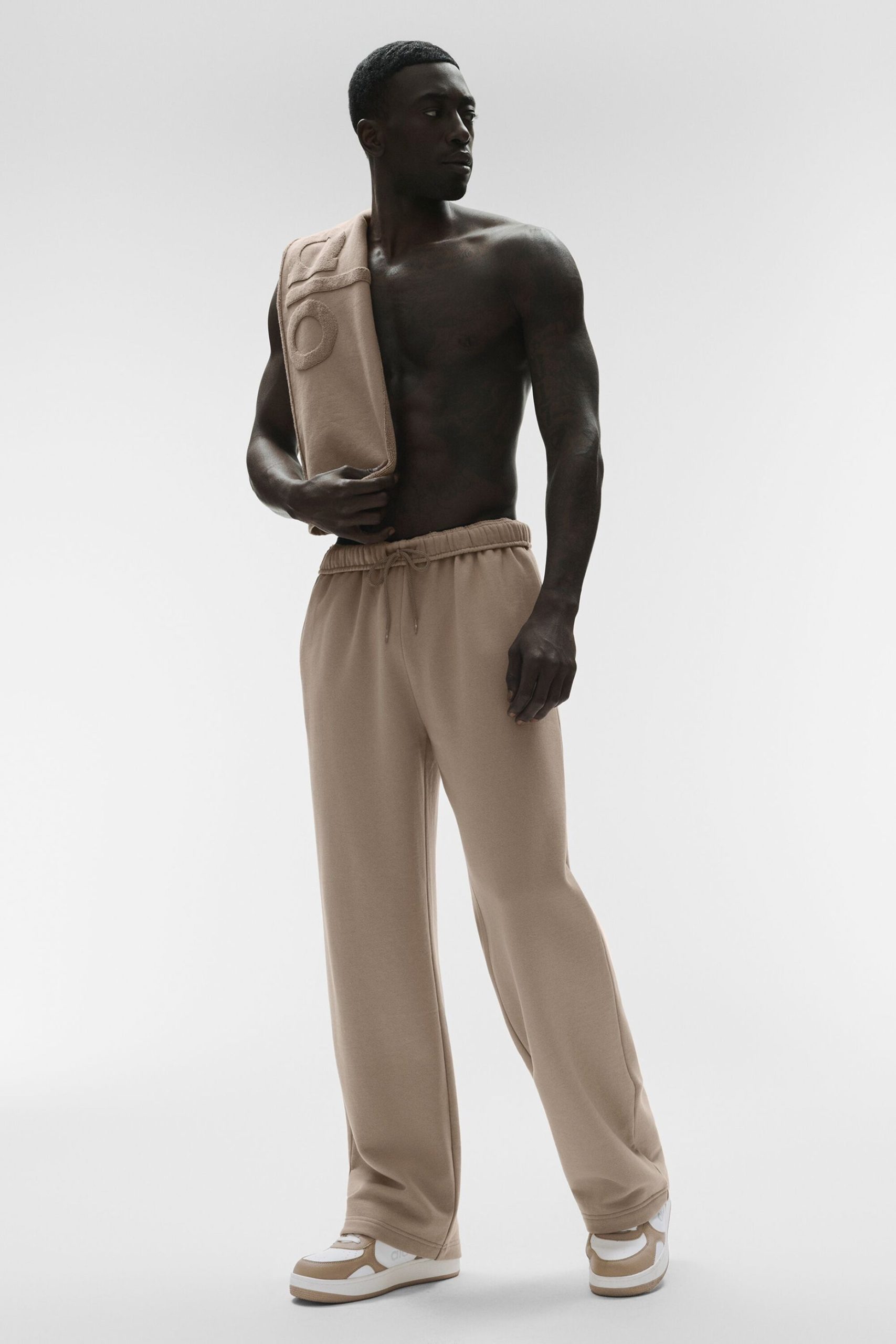 Accolade Straight Leg Sweatpant - Gravel - Image 4