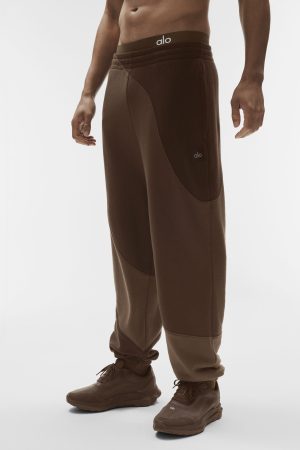 Make Waves Sweatpant - Espresso Tonal
