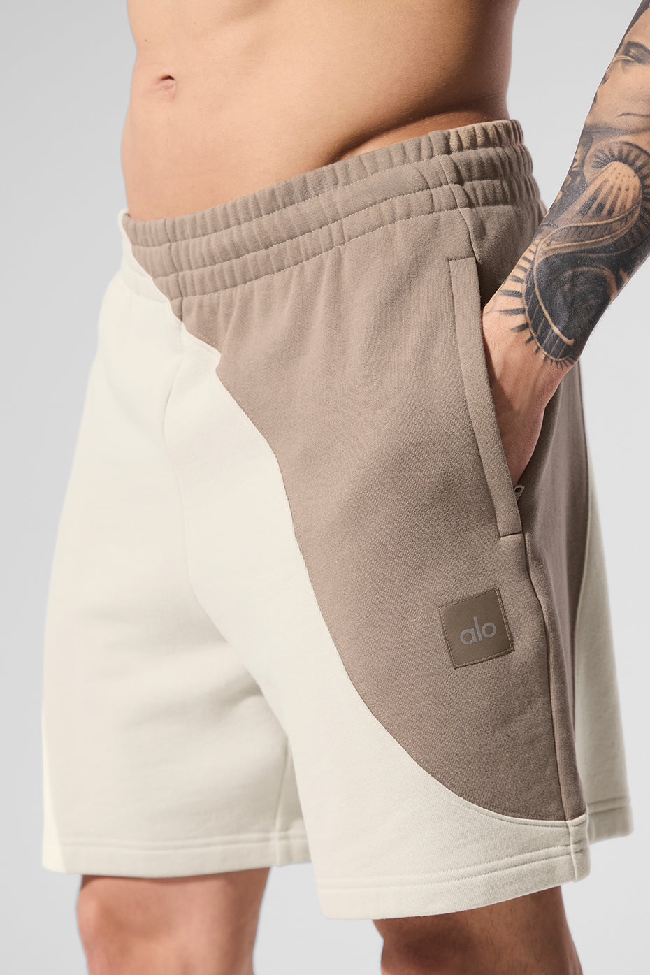7 Make Waves Short - Ivory/Bone/Gravel - Image 4